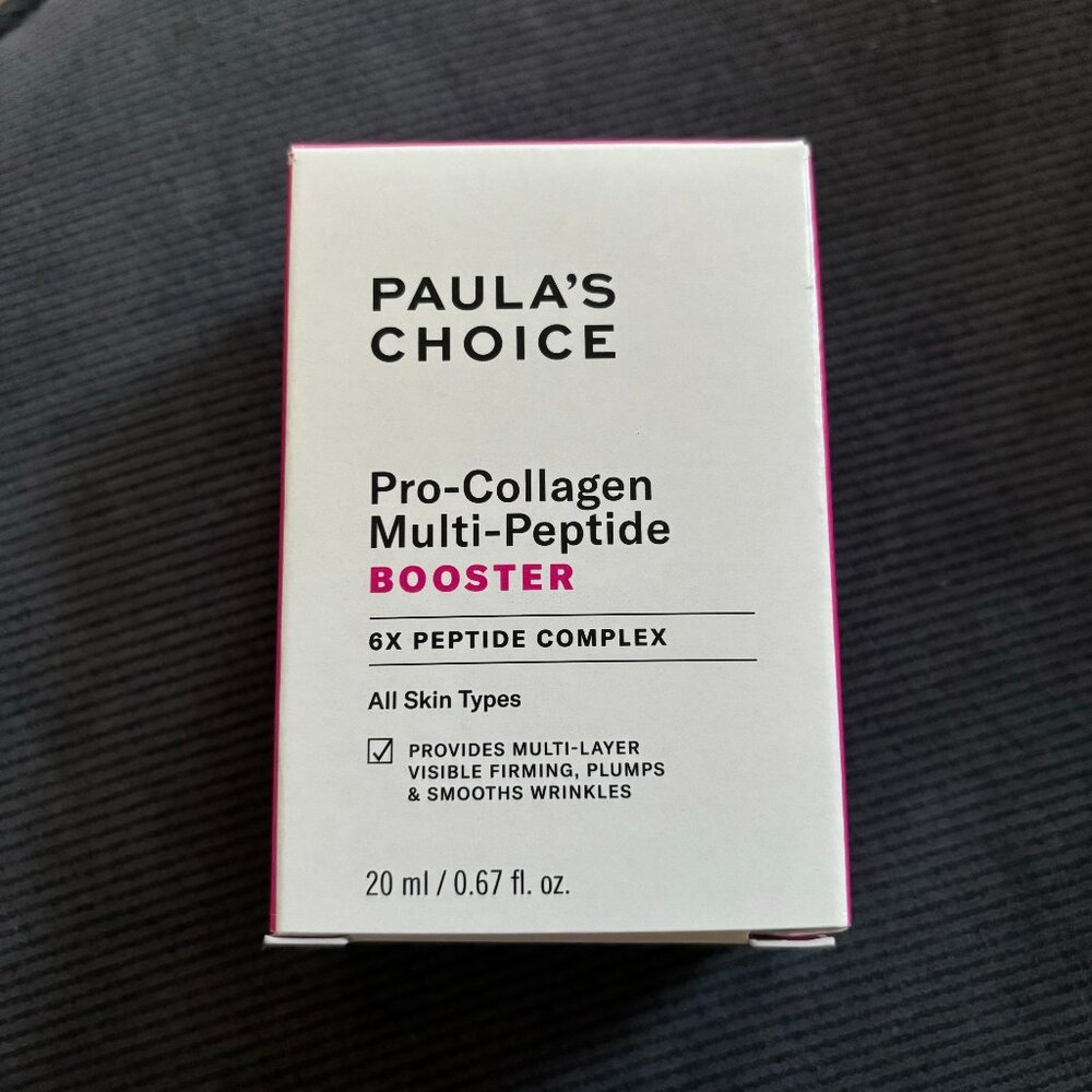 NIB BRAND NEW NEVER USED Paula's Choice Pro-Collagen Multi-Peptide Booster